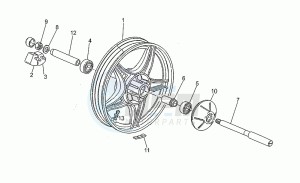 V 35 350 Carabinieri - PA Carabinieri/PA drawing Rear wheel