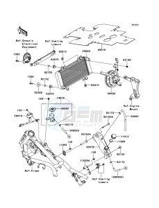 NINJA_250R EX250K9F GB XX (EU ME A(FRICA) drawing Radiator