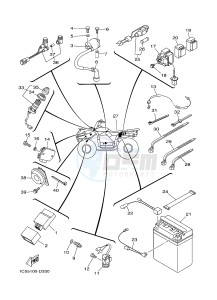 YFM125A YFM125GD GRIZZLY 125 (1PY5 1PY6) drawing ELECTRICAL 1