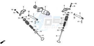 TRX300FW FOURTRAX drawing CAMSHAFT