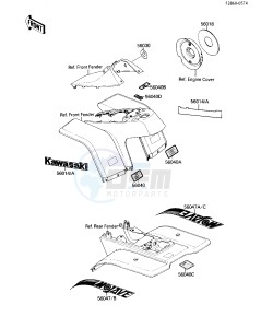 KLF 110 A [MOJAVE 110] (A1-A2) [MOJAVE 110] drawing LABELS