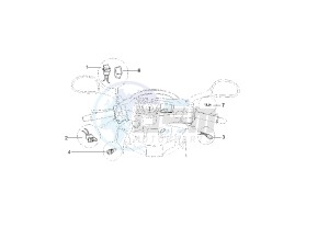 Runner VX 4T 125 drawing Handlebar Switch