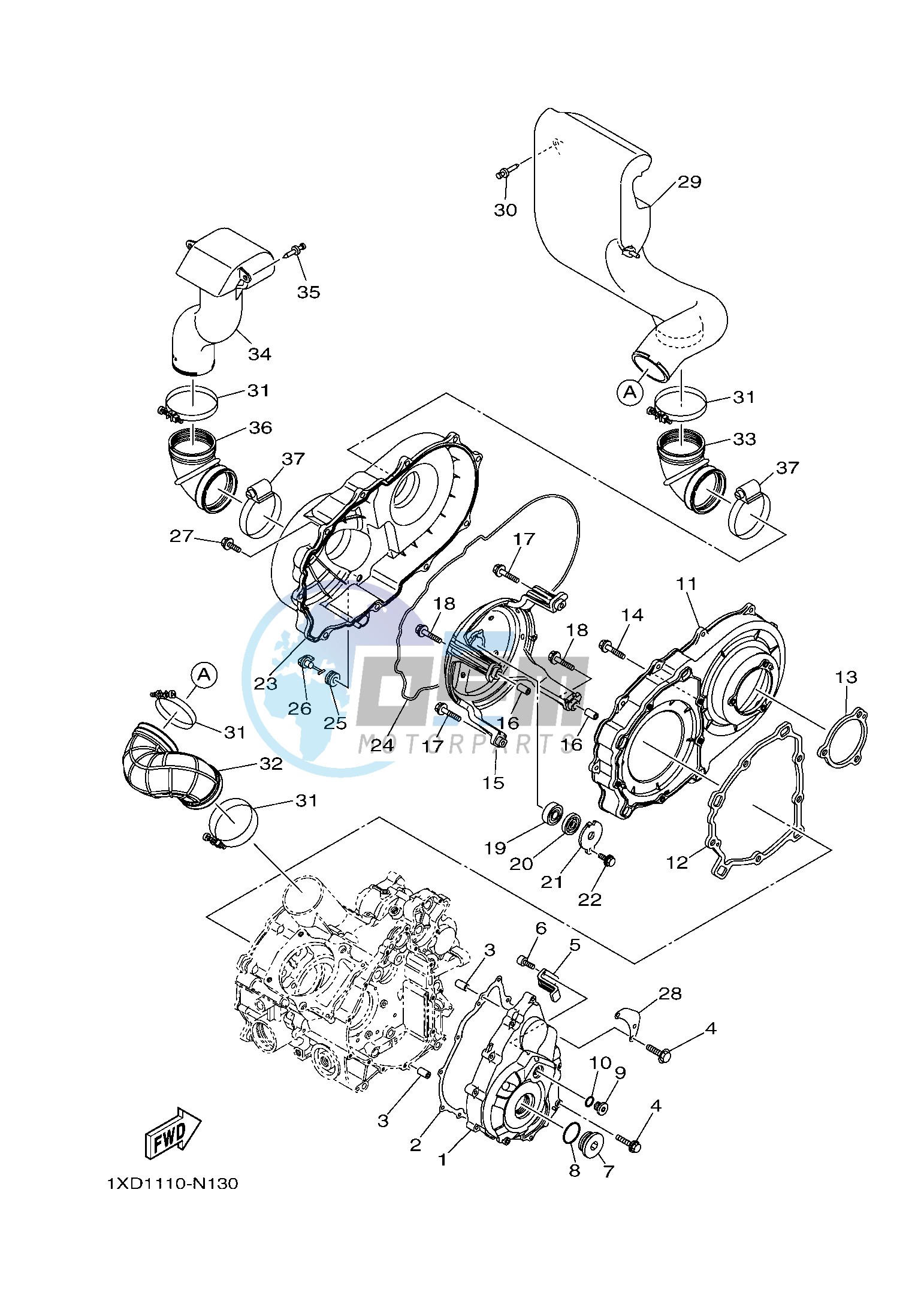 CRANKCASE COVER 1