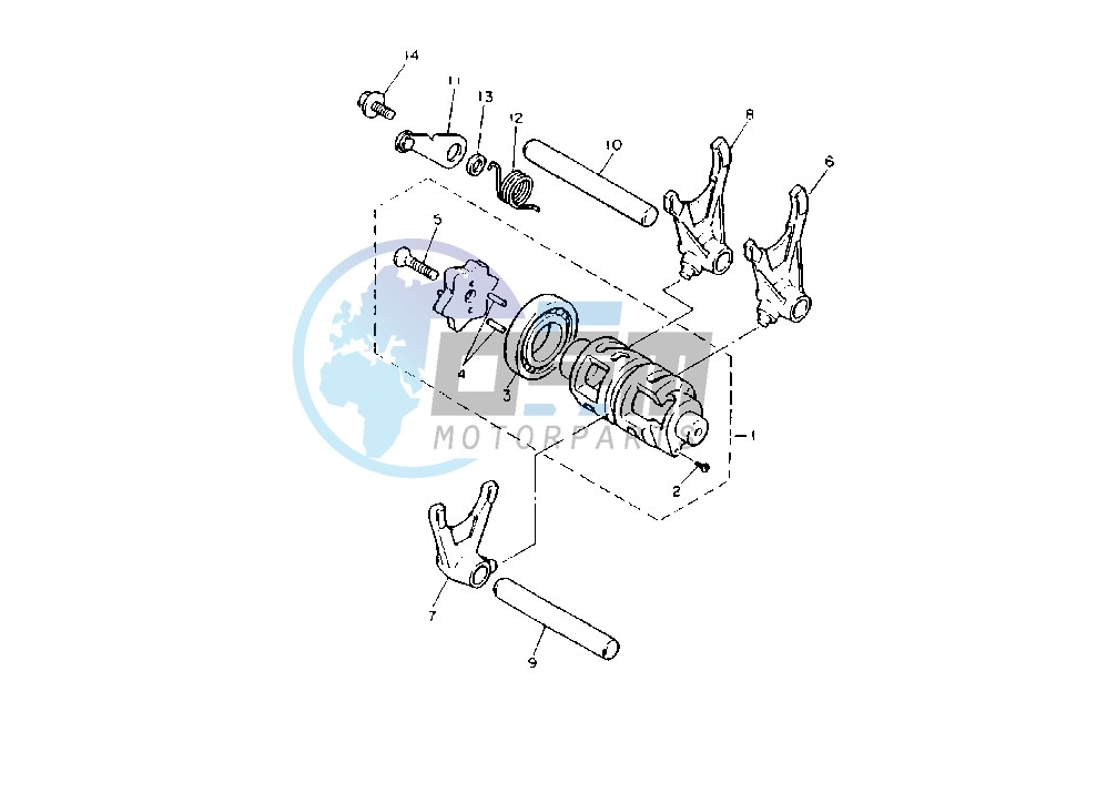 SHIFT CAM-FORK