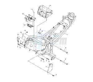 XJ6-F DIVERSION 600 drawing FRAME