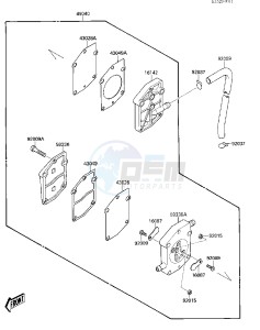 JF 650 A [X2] (A3) [X2] drawing FUEL PUMP