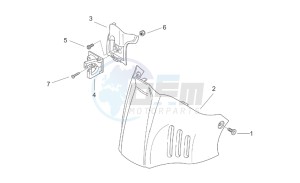 Scarabeo 100 (eng. Minarelli) drawing Central body III - f.brd - hng.c