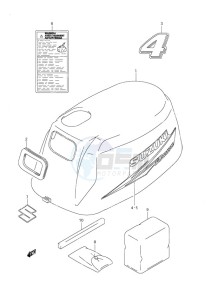 DF 4 drawing Engine Cover