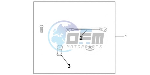 TANK BAG ATT KIT