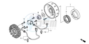 SH125S drawing GENERATOR