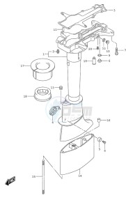 DF 6 drawing Drive Shaft Housing