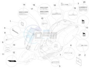 150 Sprint 4T 3V ie (NAFTA) drawing Plates - Emblems