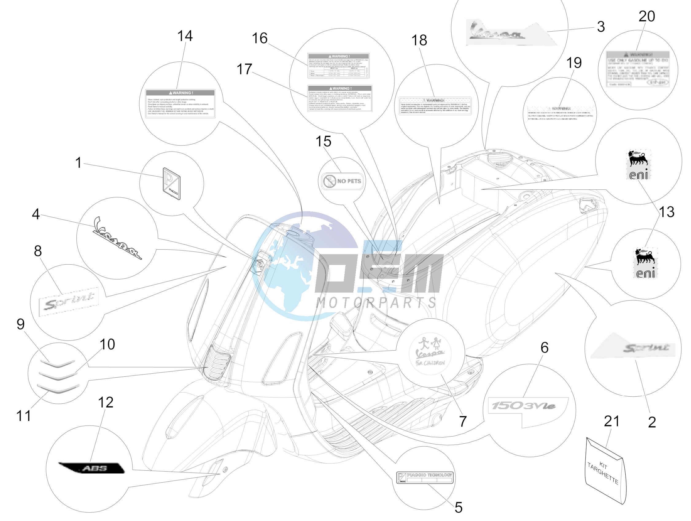 Plates - Emblems