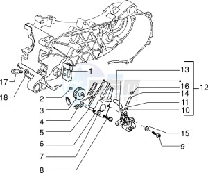 Zip 50 RST drawing Oil pump