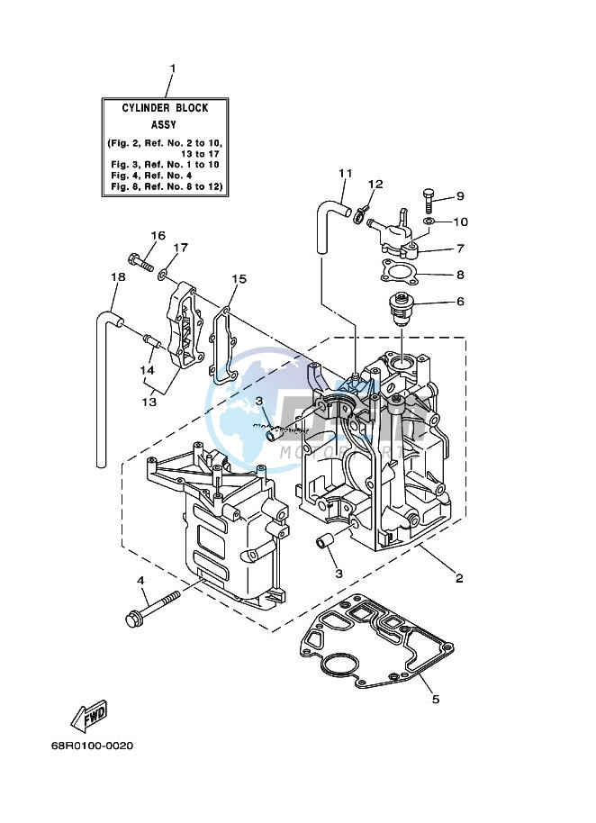 CYLINDER--CRANKCASE