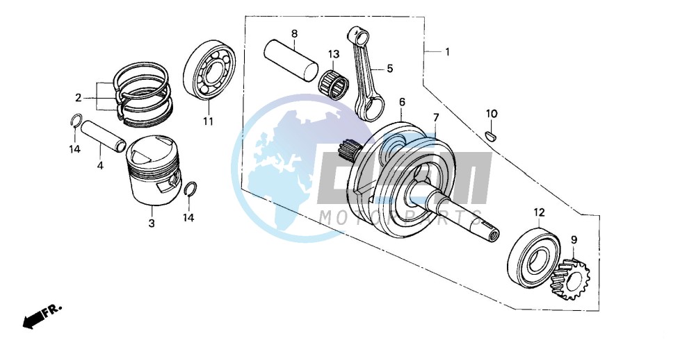 CRANKSHAFT/PISTON (2)