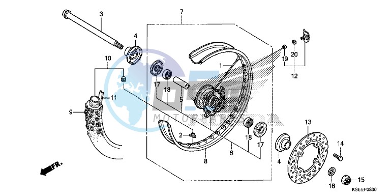 FRONT WHEEL