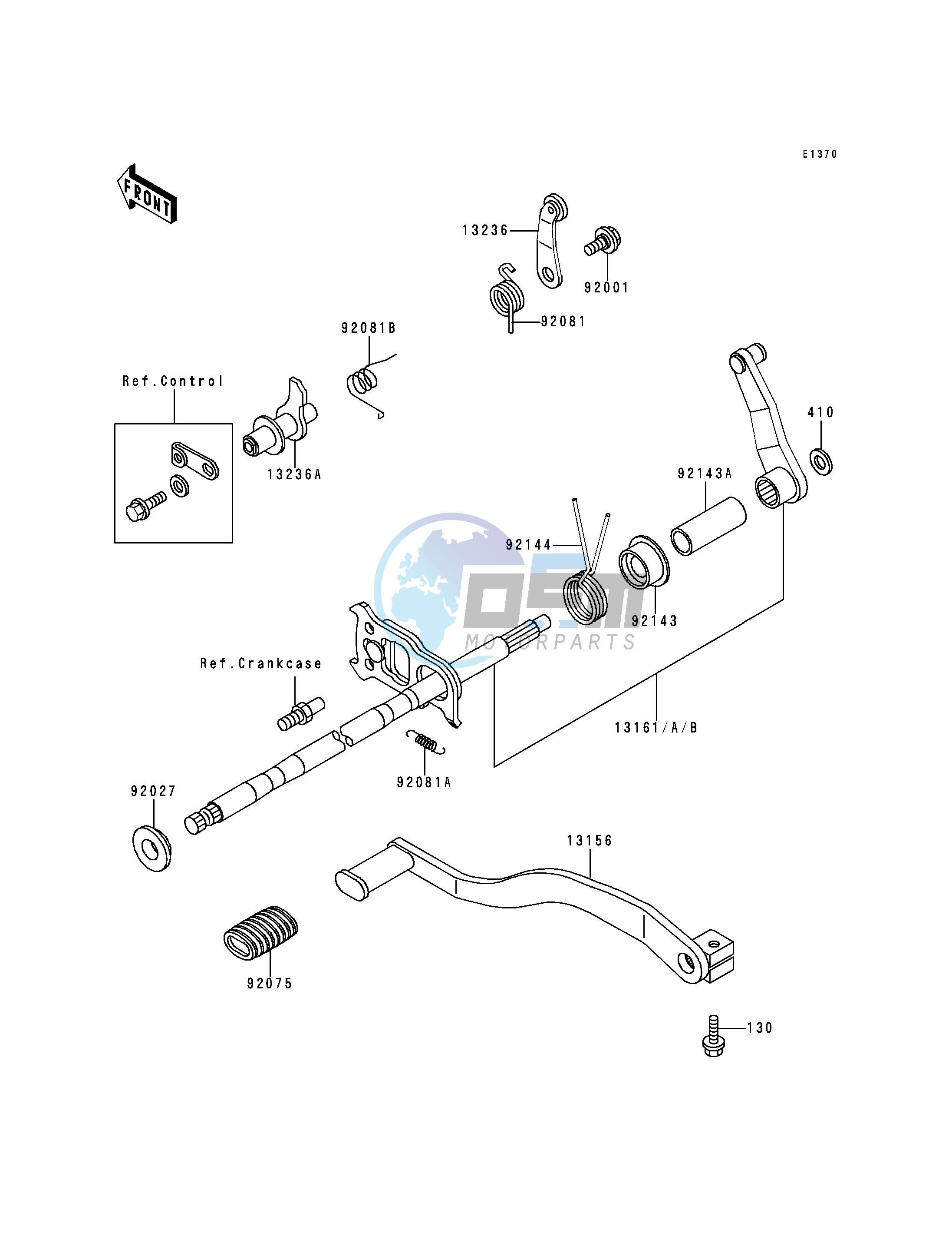 GEAR CHANGE MECHANISM