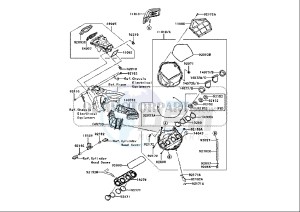 ZX-10R NINJA - 1000 cc (EU) drawing AIR CLEANER