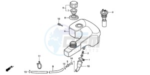 NE50 drawing OIL TANK