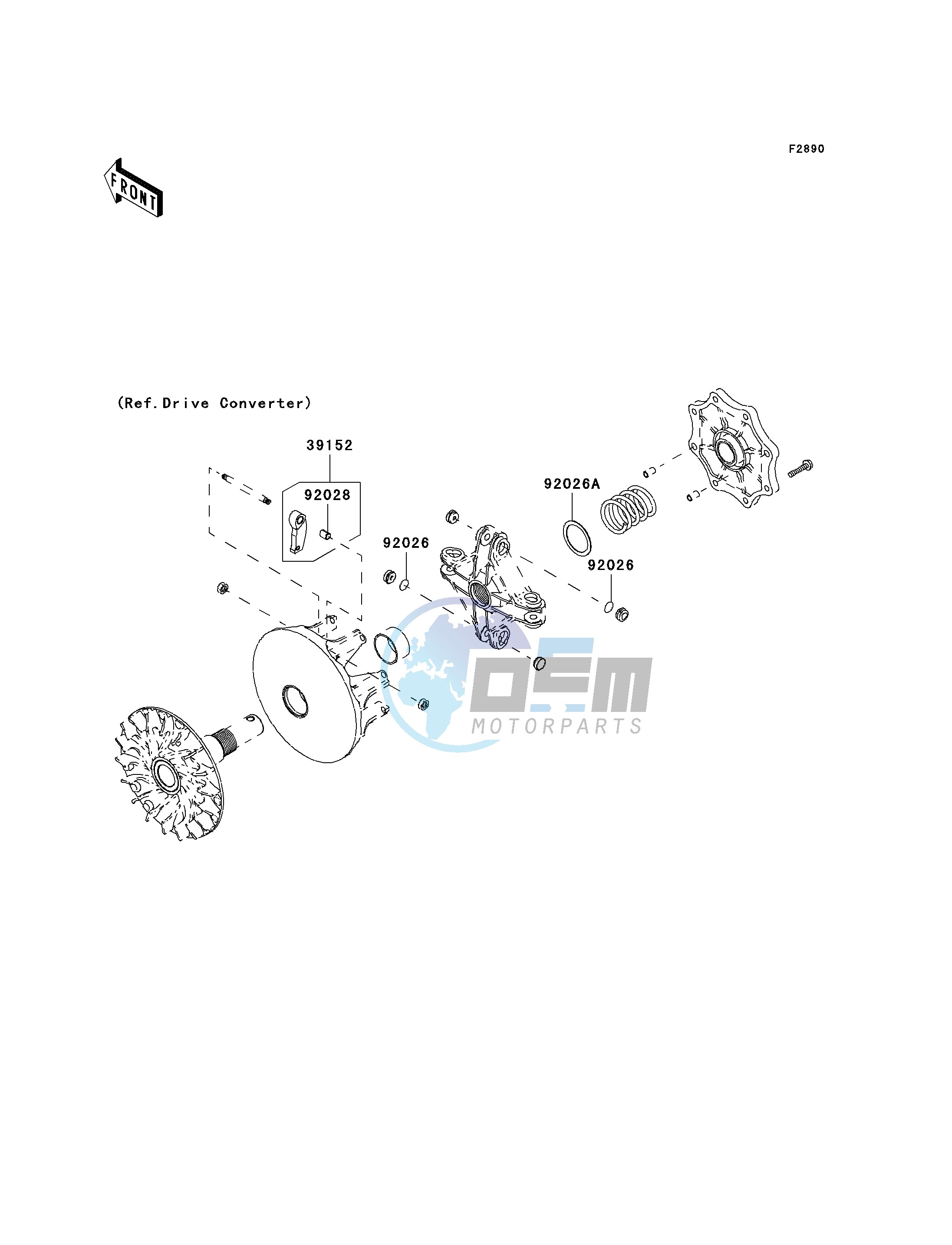 OPTIONAL PARTS-- DRIVE CONVERTER- -