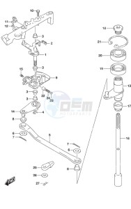 DF 200A drawing Clutch Shaft