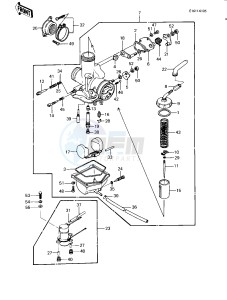 KLT 200 B [KLT200] (B1) | SOLID AXLE [KLT200] drawing CARBURETOR_FUEL PUMP