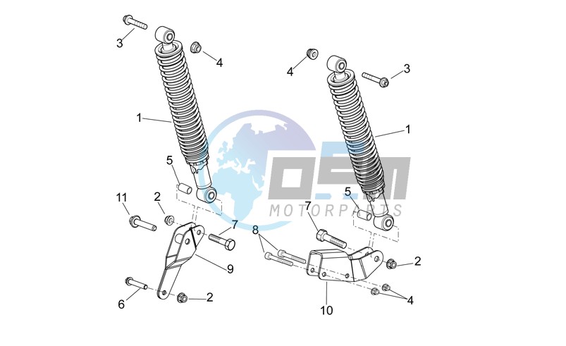 Rear Shock absorber