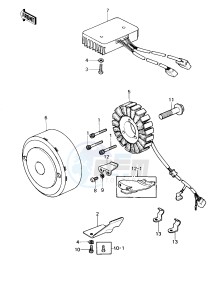 KZ 1300 B [B2] drawing GENERATOR_REGULATOR