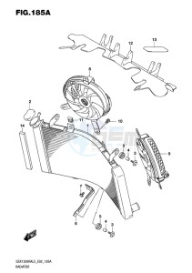 GSX-1300R ABS HAYABUSA EU drawing RADIATOR