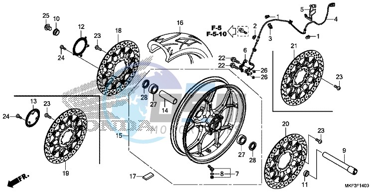 FRONT WHEEL