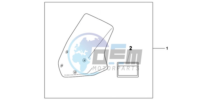 KIT WINDSCREEN