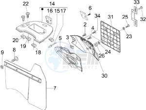 LX 150 4T E3 Vietnam drawing Rear cover - Splash guard