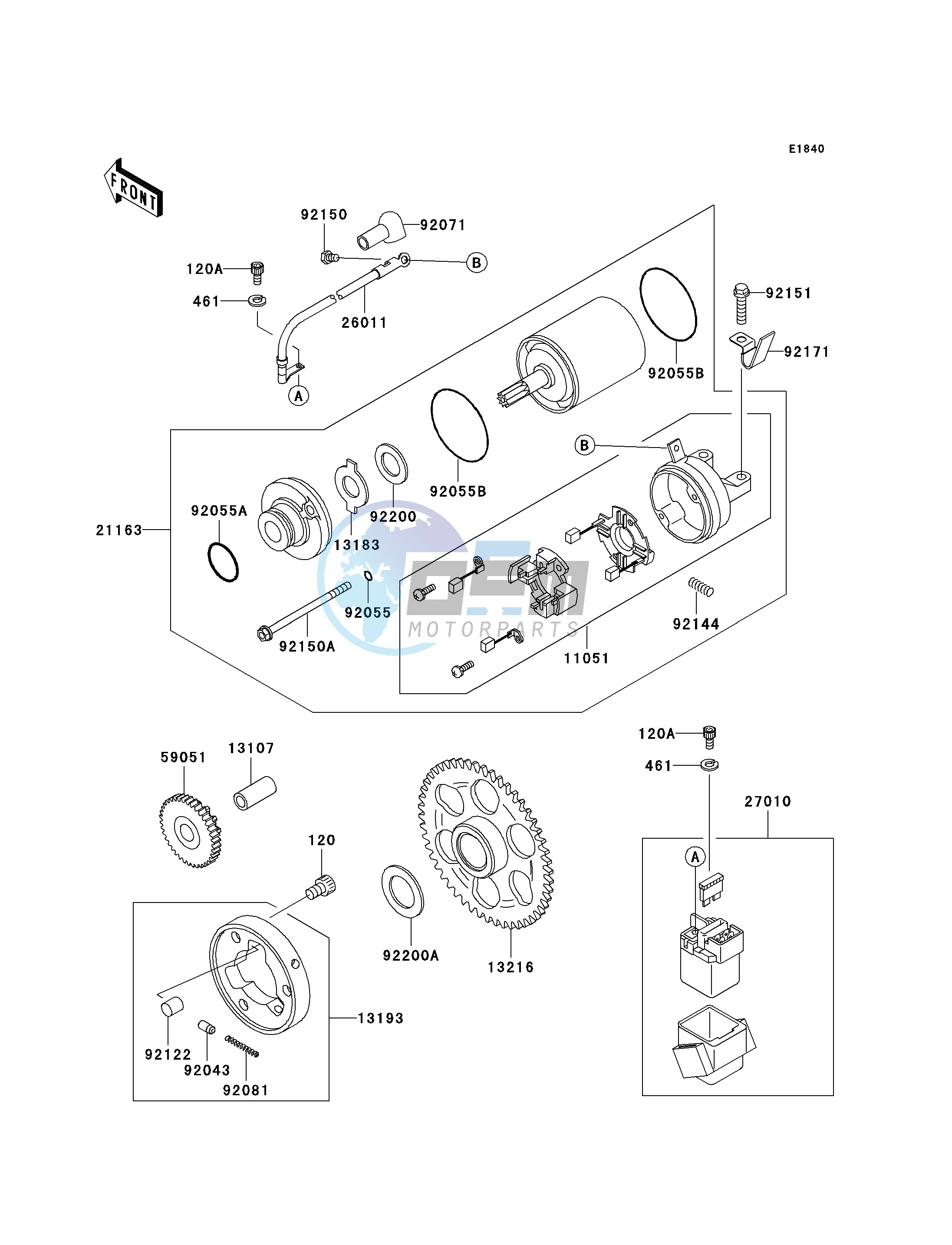 STARTER MOTOR