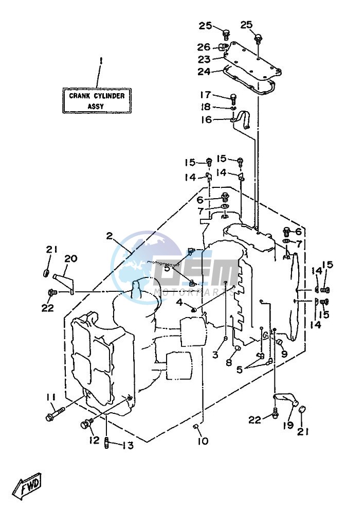 CYLINDER--CRANKCASE-1