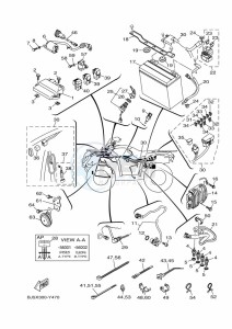 YFM450FWB KODIAK 450 (BJ5X) drawing ELECTRICAL 1