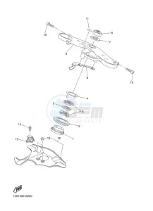 YZF-R6 600 R6 (2CX4 2CX5) drawing STEERING