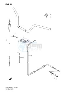 LT-A700X (P17) drawing HANDLE BAR