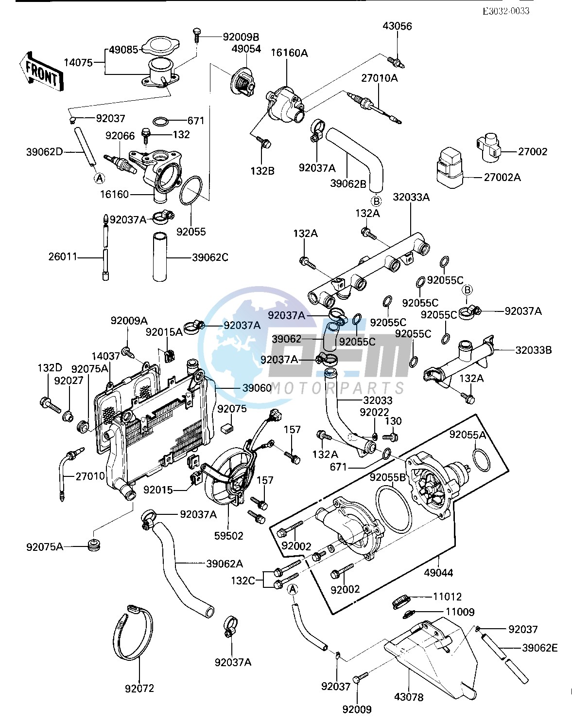 RADIATOR_FAN_WATER PUMP -- -E_NO. 003101- -