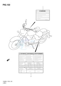 VL800 (E2) VOLUSIA drawing LABEL (VL800L1 E24)