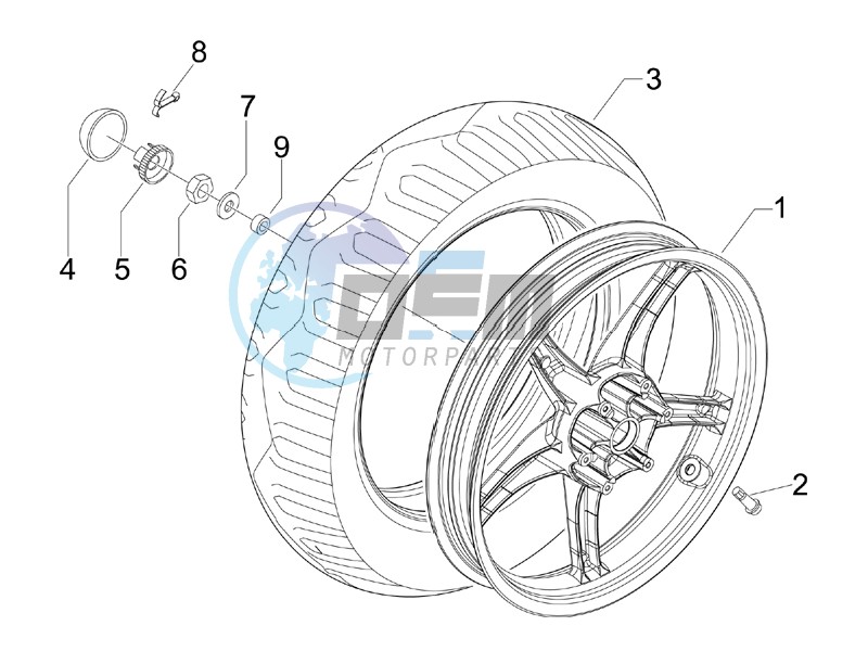 Rear Wheel