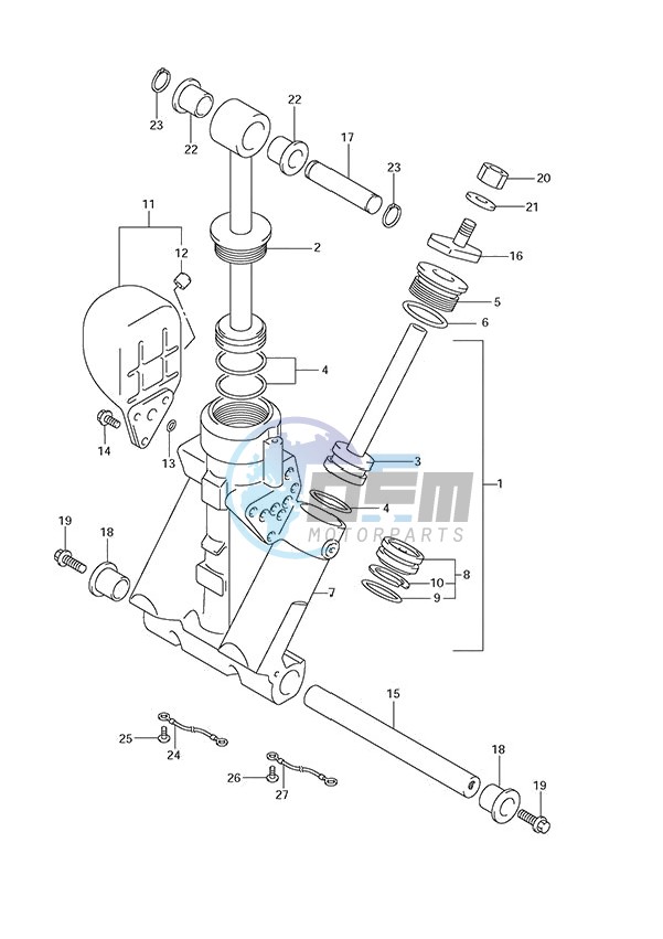 Trim Cylinder (DF 250S)