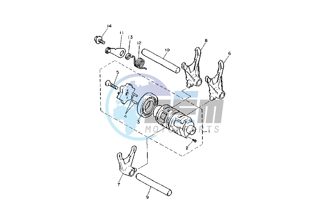 SHIFT CAM-FORK