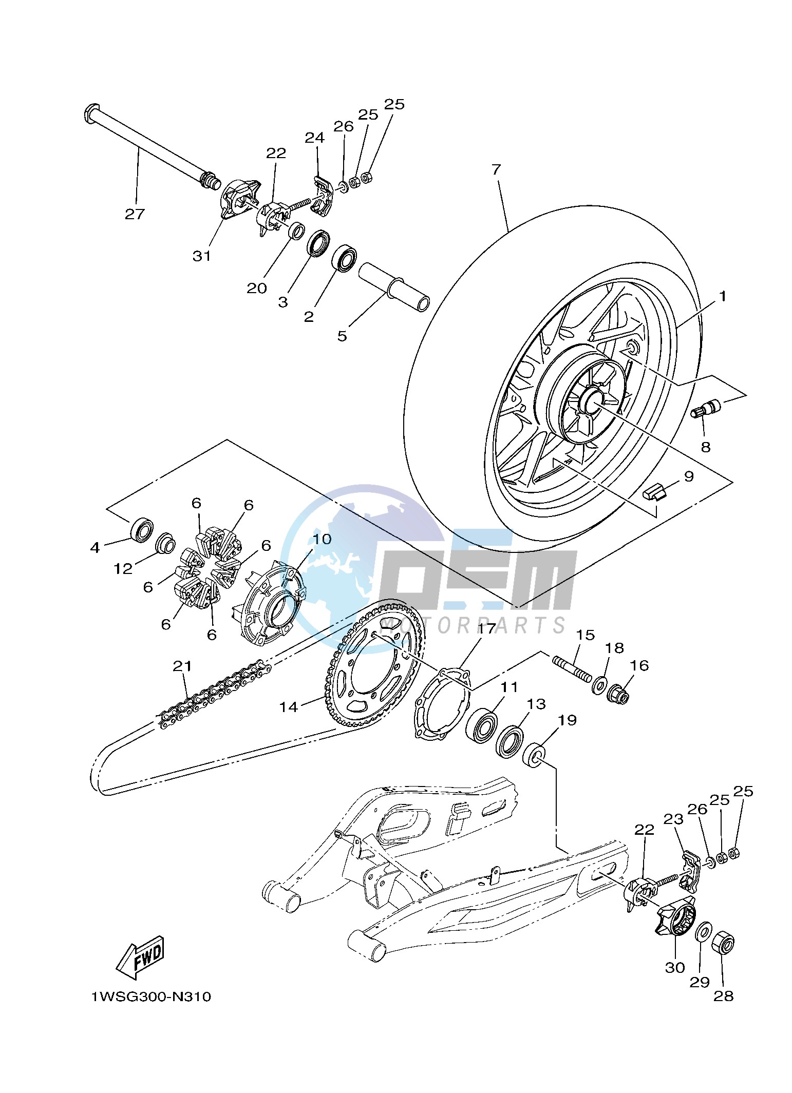 REAR WHEEL