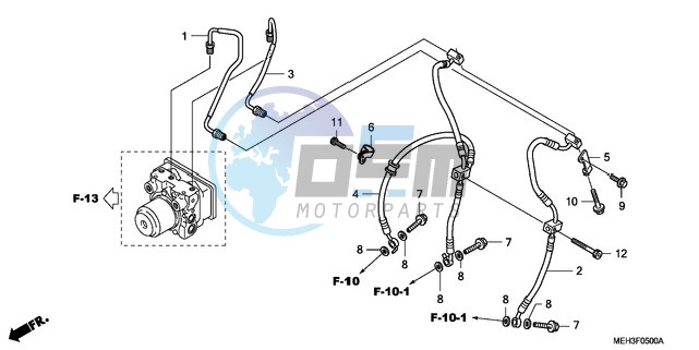 FRONT BRAKE HOSE