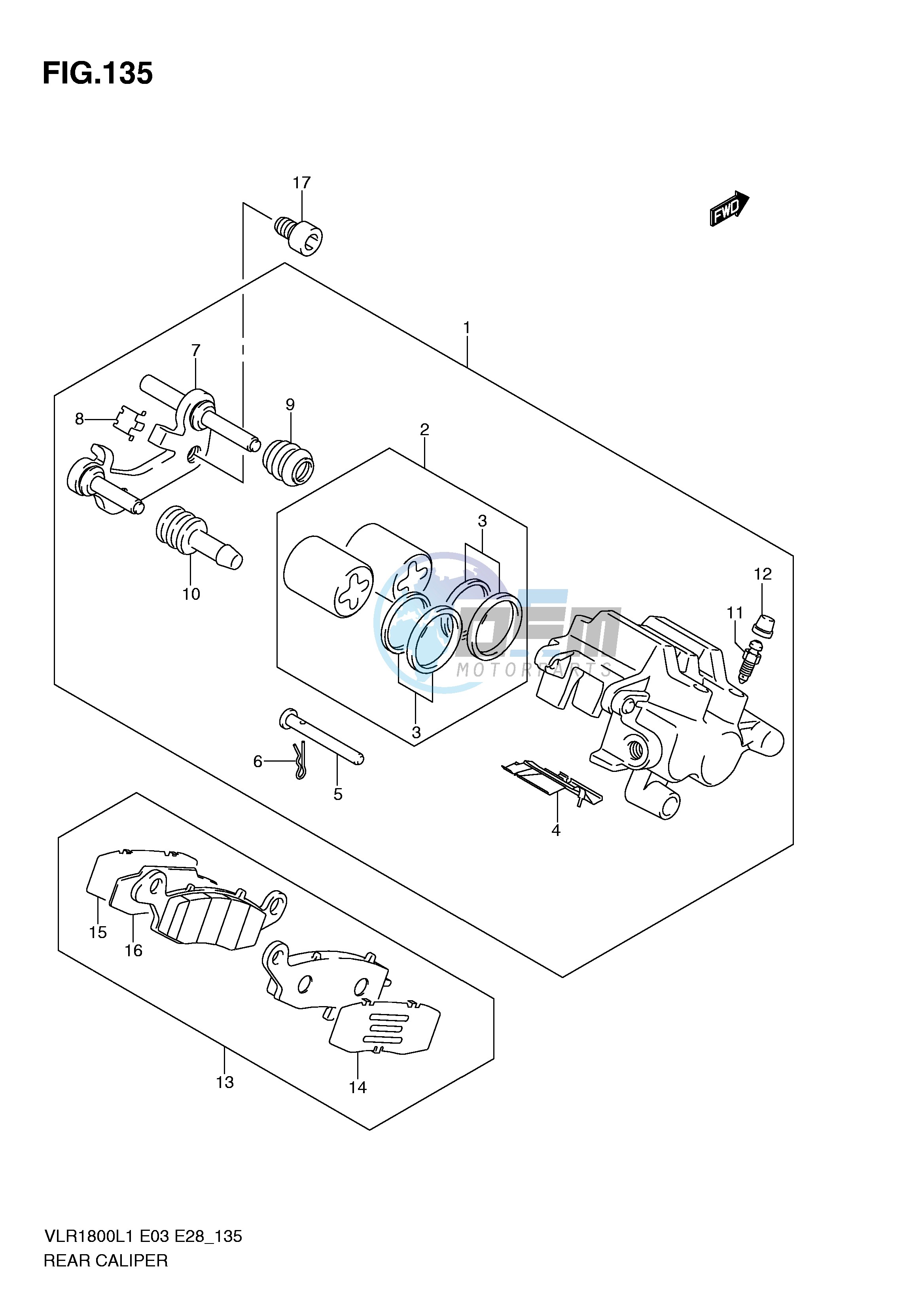 REAR CALIPER