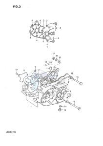 JR50 (P28) drawing CRANKCASE