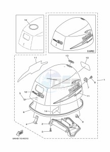 F15CMHL drawing FAIRING-UPPER