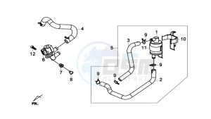 CRUISYM 250I (L8) EU drawing AIR UNIT