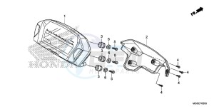 NC700SC drawing METER